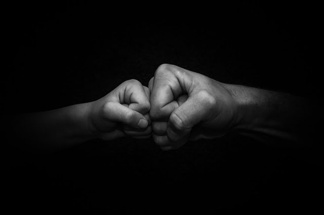 father-daughter-fists