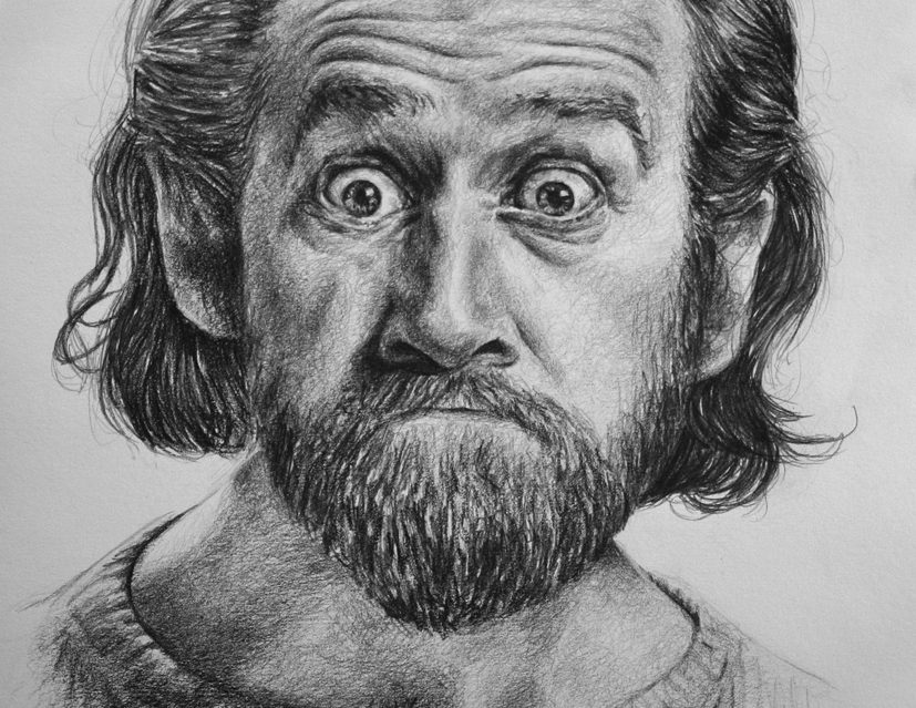 george_carlin_commission_by_ayaspiralout