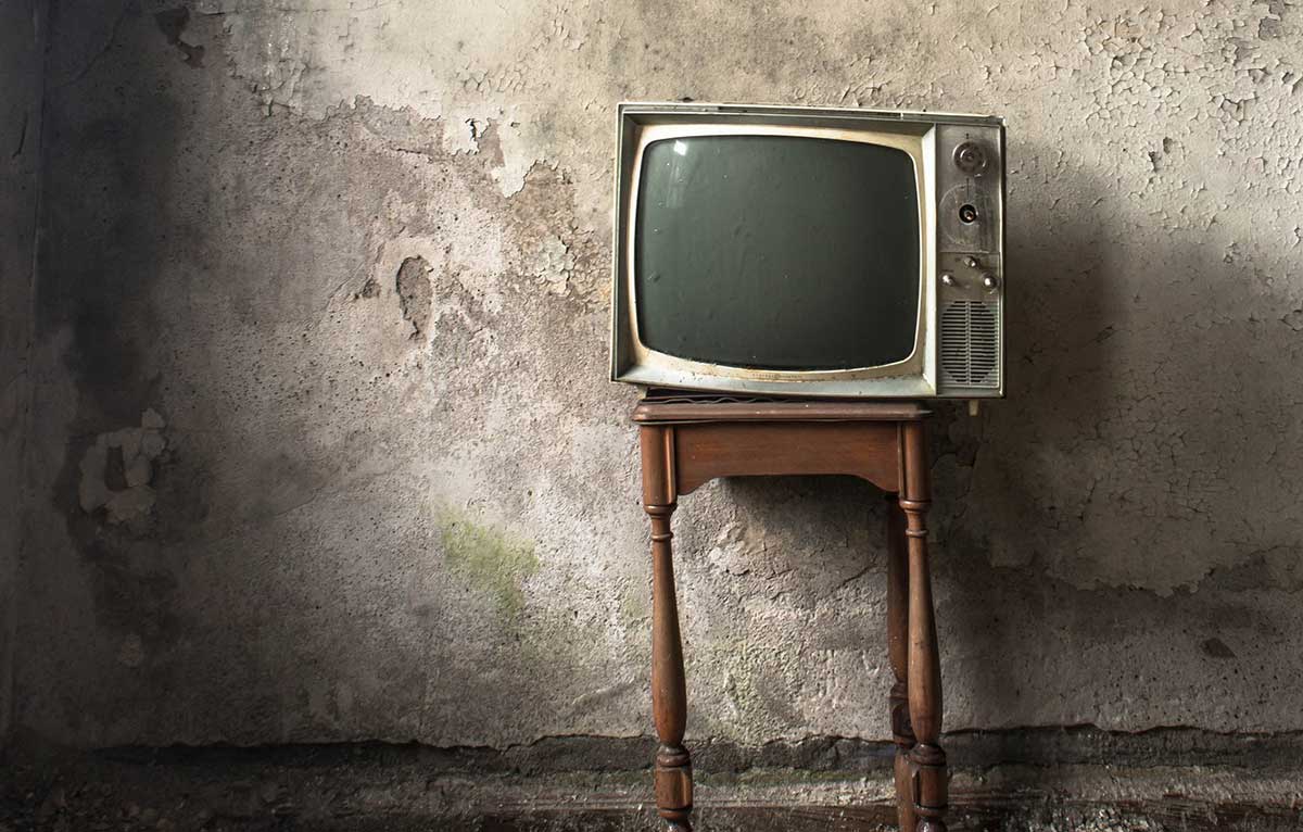 التلفاز القديم